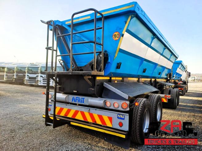 2018 AFRIT 40 CUBE SIDE TIPPER TRAILER #53199